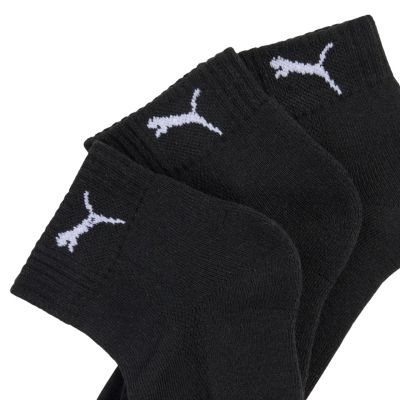 2. Skarpety Puma Cushioned Quarter 3 pak czarne 938581 01