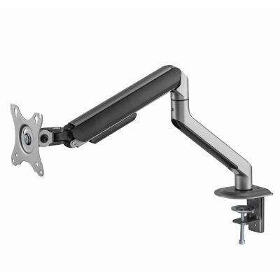 6. GEMBIRD BIURKOWE REGULOWANE RAMIĘ/UCHWYT NA MONITOR 17-32, VESA 100X100MM, DO 9 KG, KOLOR SZARY