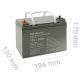 6. Qoltec  Akumulator AGM | 12V | 36Ah | Bezobsługowy | Wydajny | LongLife | do UPS, skutera