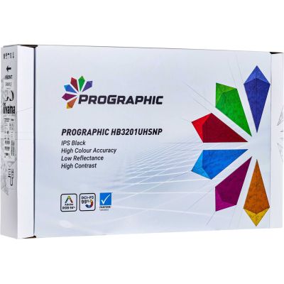 17. iiyama ProGraphic HB3201UHSNP-B1 monitor komputerowy 80 cm (31.5") 3840 x 2160 px Czarny