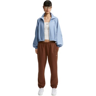 7. Spodnie damskie Nike Studio Fleece jasny brąz IM8076 259