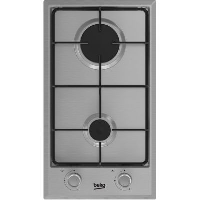 6. Beko HDCG 32220 FX Stal nierdzewna Wbudowany 29 cm Gaz 2 stref(y)