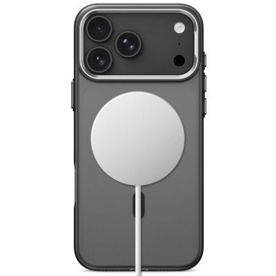 4. Etui Tech-Protect MagZero MagSafe na iPhone 17 Pro / 18 Pro - półprzezroczysto-czarne matowe