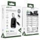 4. Adapter samochodowy Acefast QC1 bezprzewodowy - szary