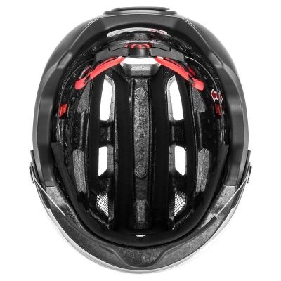 6. Kask rowerowy UVEX Finale visor 56-61cm, black matt