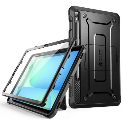 Etui Supcase Unicorn Beetle Pro na Samsung Galaxy Tab S9 11.0 / S9 FE / S10 FE / S10 Lite 10.9 X710 / X716B / X510 / X516B / X520 / X526 / X400 / X406B - czarne