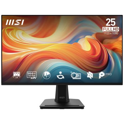 15. MSI Pro MP251 E14L monitor komputerowy 62,2 cm (24.5") 1920 x 1080 px Full HD Czarny