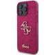 2. Etui Guess Glitter Script Big 4G na iPhone 16 Pro - fioletowe