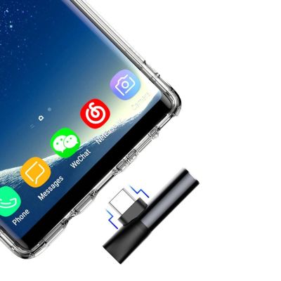 12. Baseus Audio Converter L41 adapter przejściówka ze złącza USB-C na port USB-C + gniazdo słuchawkowe 3,5 mm czarny (CATL41-01)