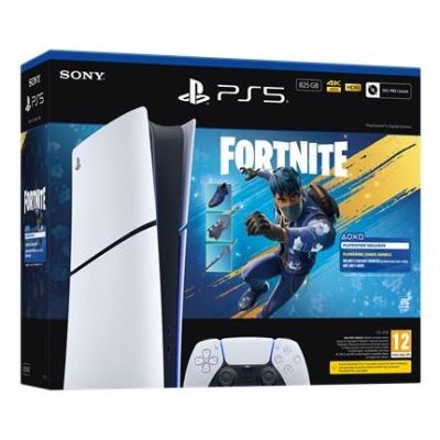 2. Sony PlayStation 5 Digital Edition - Fortnite Flowering Chaos Bundle 825 GB Wi-Fi Czarny, Biały