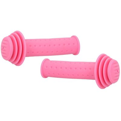4. CHWYTY RĄCZKI GRIPY DO KIEROWNICY 115MM DUNLOP RÓŻOWY