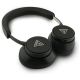 4. Słuchawki nauszne Guess Bluetooth ENC Saffiano Triangle Logo - czarne