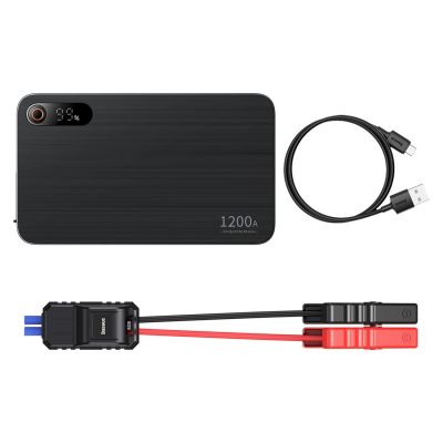7. Powerbank Jump Starter do samochodu 1200A Baseus Super Energy Pro+ - czarny
