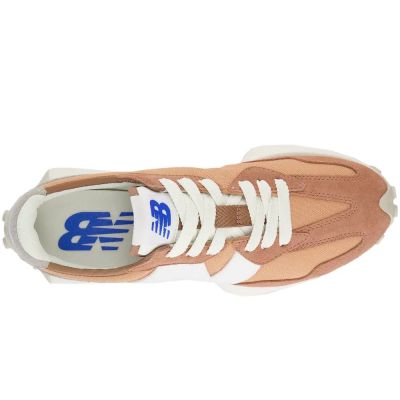2. Buty sportowe damskie/męskie New Balance 327 sneakersy zamszowe pomarańczowe (U327CI)