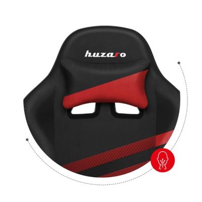 3. Fotel gamingowy Huzaro Force 4.4 Red Mesh