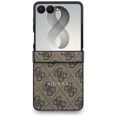 2. Etui Guess 4G Classic MagSafe na Samsung Galaxy Z Flip 8 - brązowe
