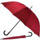 PARASOL DŁUGI PÓŁAUTOMATYCZNY 16 ŻEBER CZERWONY SEMI LINE