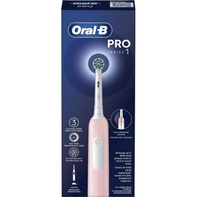 5. Braun Oral-B szczoteczka elektryczna PRO1 Pink