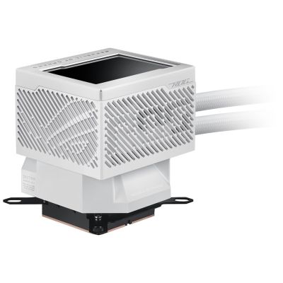 8. ASUS ROG RYUJIN III 240 ARGB White Edition Procesor Chłodnica cieczy all-in-one 12 cm Biały 1 szt.