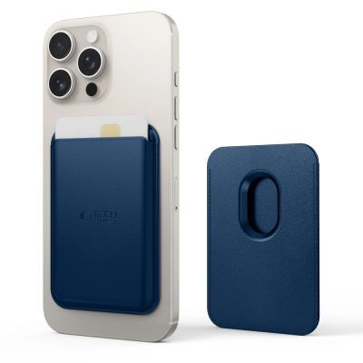 5. Etui Tech-Protect MagWallet Magsafe - niebieskie