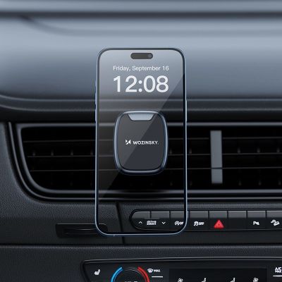 15. Uchwyt Wozinsky WUMTK na telefon magnetyczny na kratkę nawiewu w samochodzie - czarny