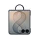 4. EF-EF776CBE Samsung Silicone Magnetic Cover with Ring for Galaxy Z Flip 8 Black