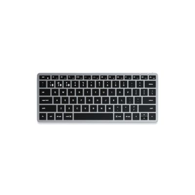 Klawiatura Satechi Slim X1 - klawiatura Bluetooth do trzech urządzeń USB-C US (space gray)