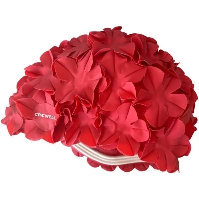 9. Czepek pływacki Crowell Ucho Bora niebieski kol.1