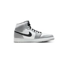 Buty męskie Air Jordan 1 Mid Light Smoke Grey - 554724-092