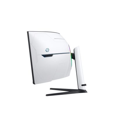 8. Samsung Odyssey S57CG954NU monitor komputerowy 144,8 cm (57") 7680 x 2160 px 8K Ultra HD QLED Czarny, Biały