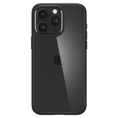 7. Etui Spigen Crystal Hybrid na iPhone 15 Pro - czarne