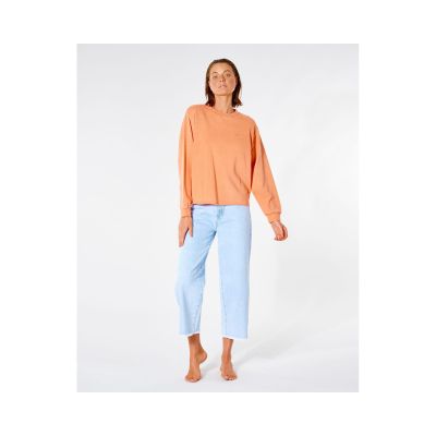 6. Bluza RIP CURL Icons Of Surf Crew - koral