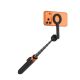 6. Selfie stick Tech-Protect L10S Bluetooth Tripod - czarno-pomarańczowy