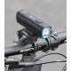 2. Lampka rowerowa Rockbros V9M-1000 przednia 1000lm - czarna