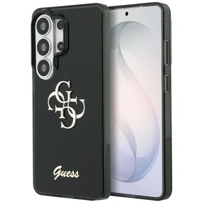 Etui Guess IML Big Metal 4G Script na Samsung Galaxy S26 Ultra - czarne