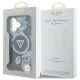 8. Etui Guess Glitter Flowers Triangle Buttons MagSafe do iPhone 16 czarny