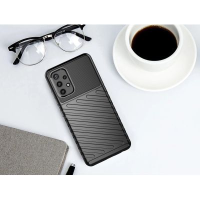 10. Thunder Case elastyczne pancerne etui pokrowiec Nokia 5.4 niebieski