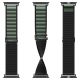 9. Pasek Pasek Spigen WBF1 na Apple Watch 44 / 45 / 46 / 49 mm - czarno-zielony