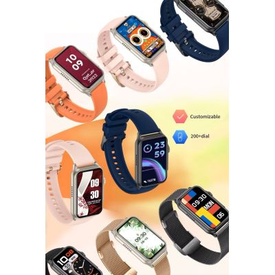 3. Smartwatch Damski RUBICON RNCF06 Black/Dark Blue SMARUB220