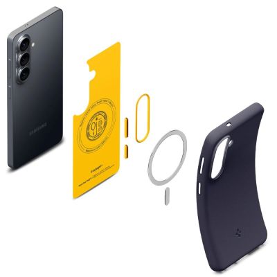 6. Etui Spigen Nano Pop Mag MagSafe na Samsung Galaxy S26 - niebieskie