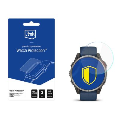 Szkło hybrydowe 3mk Watch Protection FlexibleGlass na Garmin quatix 8 – 47mm