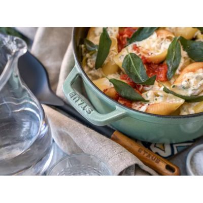 11. Garnek żeliwny okrągły STAUB 40508-707-0 - miętowy 6.7 ltr