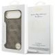 8. Etui Guess 4G PU Classic Logo MagSafe na iPhone 17 Air - brązowe