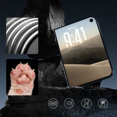 4. Szkło hartowane Wozinsky EasyFit Clear Glass na iPhone Duo - 2 szt.