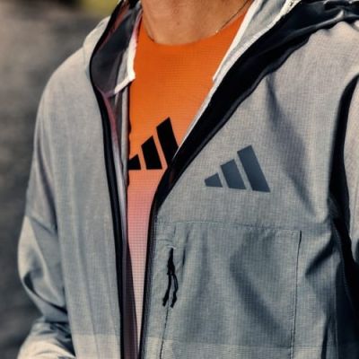 7. Kurtka damska adidas TERREX Xperior CLIMA365 Light Windweave Jacket - black/white rozmiar: xs
