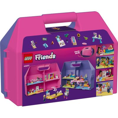 2. LEGO Friends 42697 - Kreatywna walizka z domkiem dla lalek