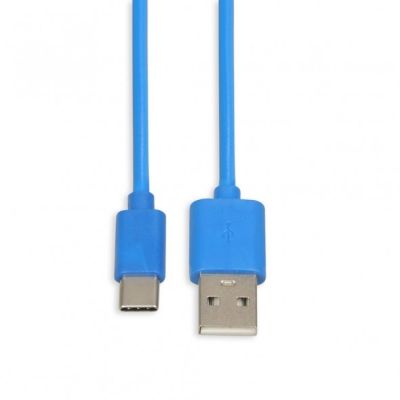 2. Kabel IBOX IKUMTCB (USB 2.0 typu A - USB typu C ; 1m; kolor niebieski)