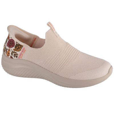 Skechers Slip-Ins Ultra Flex 3.0 New Wings 150168-NTMT Białe 36