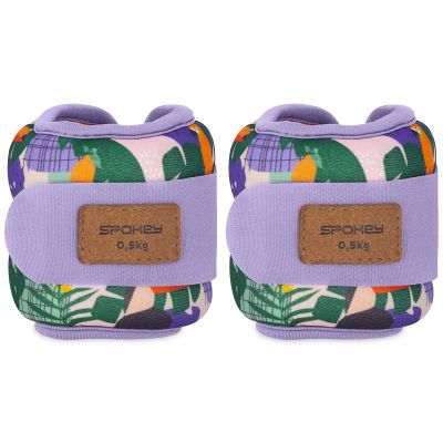 9. Obciążenia na kostki i nadgarstki Spokey HOME JUNGLE 2x 0,5 kg