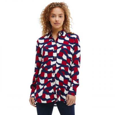 2. Koszula Tommy Hilfiger Viscose W WW0WW31447
